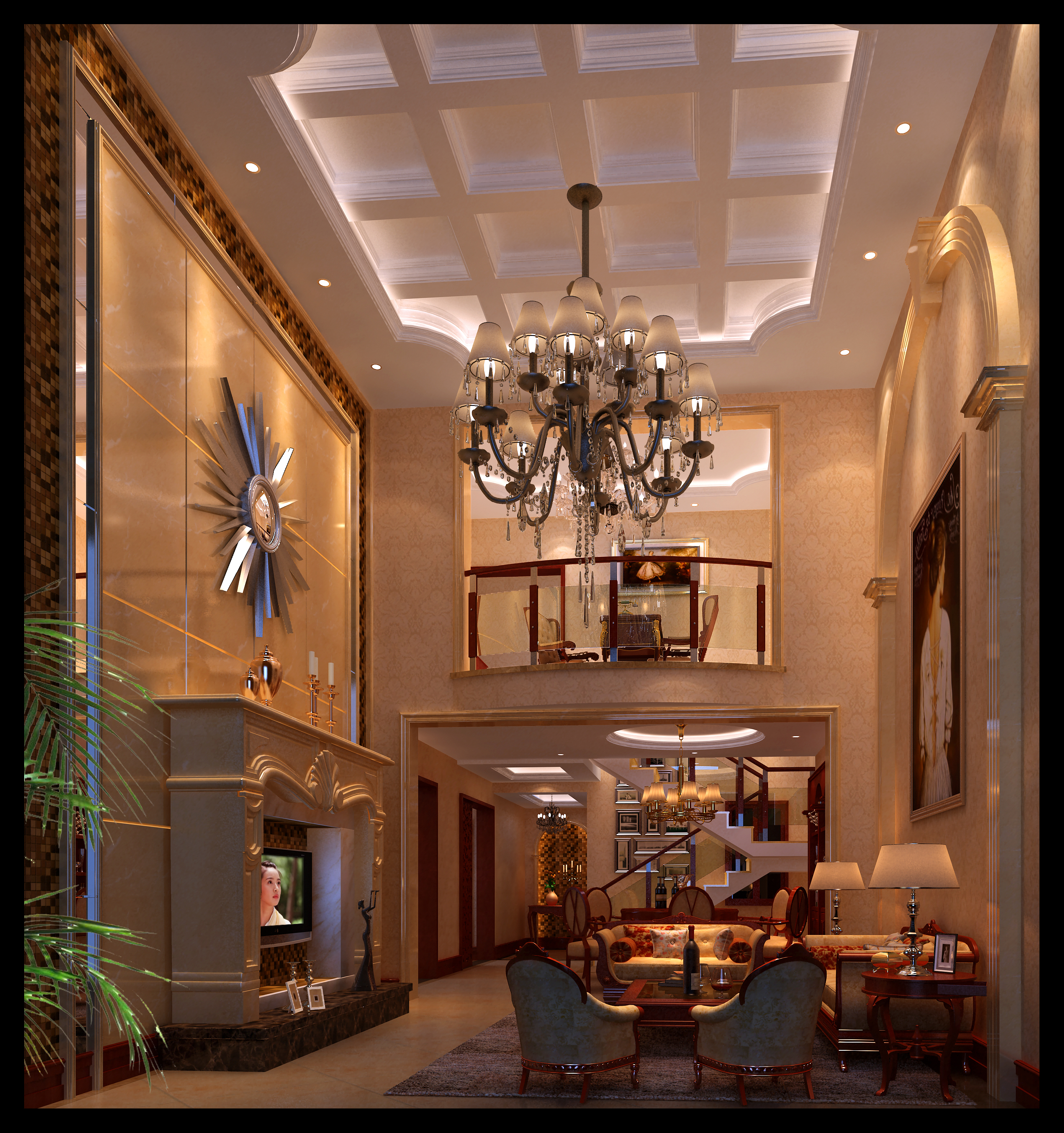 饭店装修案例设计软件_饭店装修设计效果图大全