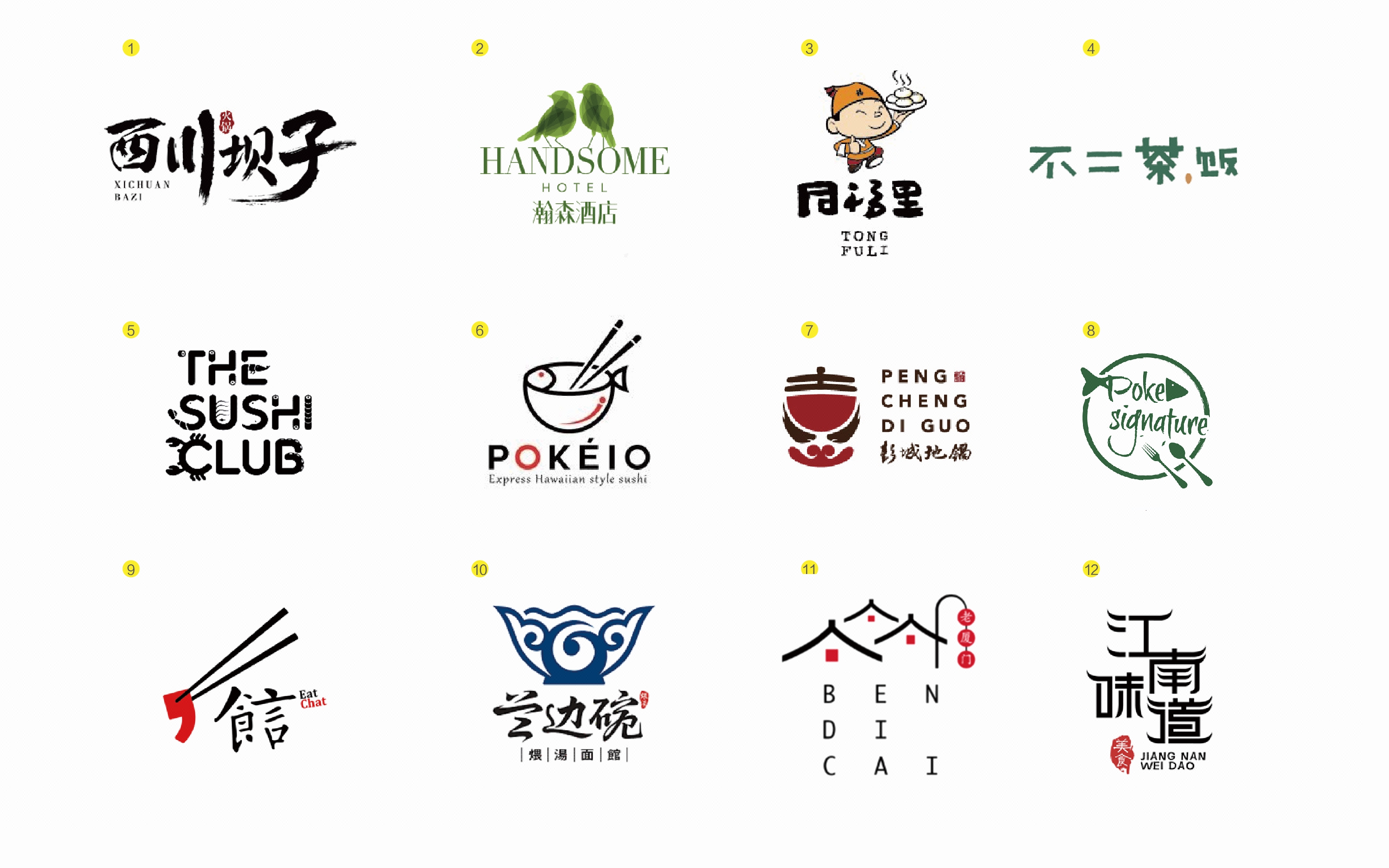 组长LOGO设计商标品牌标志设计餐饮互联网服装公司文艺卡通-「共创品牌 