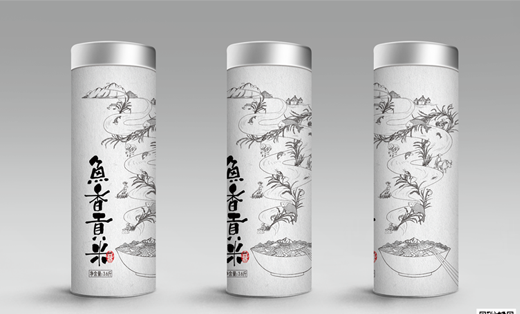 高端贡米包装套系设计