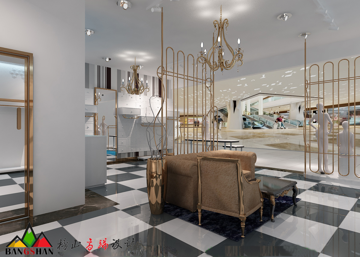 女装店装修设计、施工优化-榜山高端