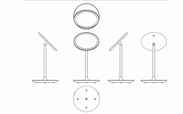 外观专利\/专利6面图\/专利申请效果图\/渲染图
