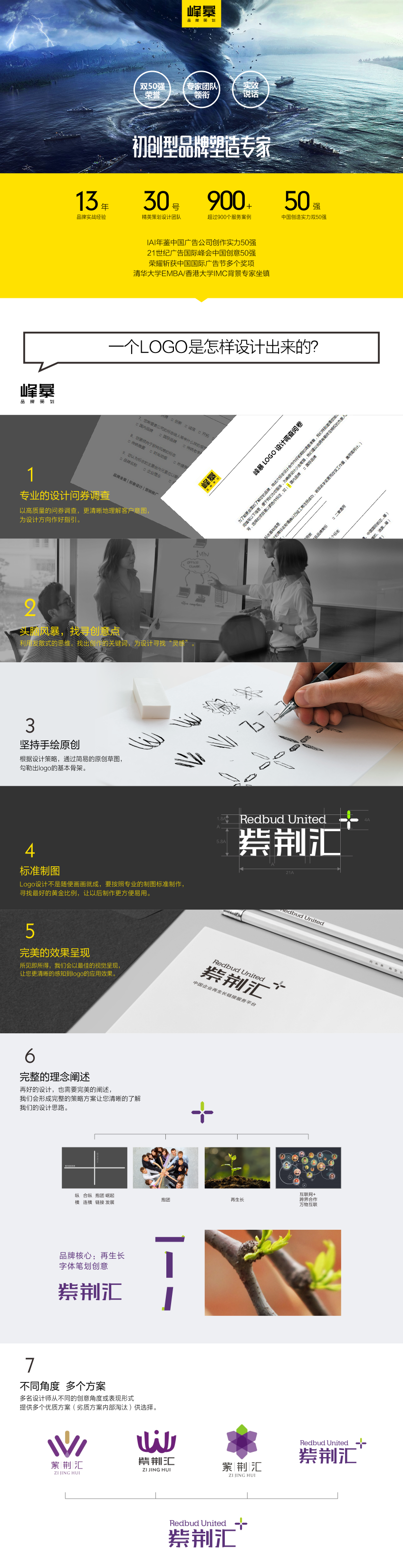 LOGO_【峰暴品牌】LOGO设计标志设计娱乐餐饮旅游日化工业包注册1