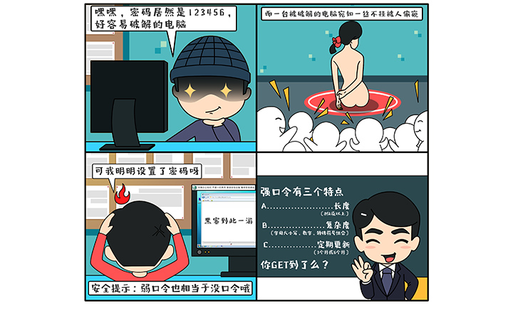 四格漫画互联网行业