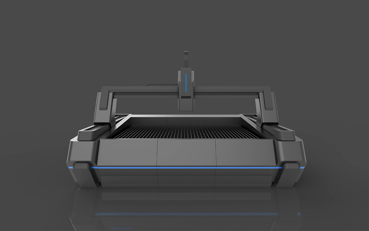 【自助问诊台】工业设计医疗器械产品外观结构设计3d建效果图