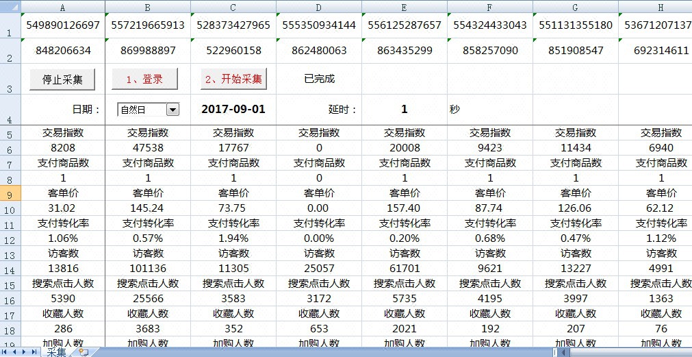 数据采集 网站数据采集\/网页数据抓取\/Excel\/vb