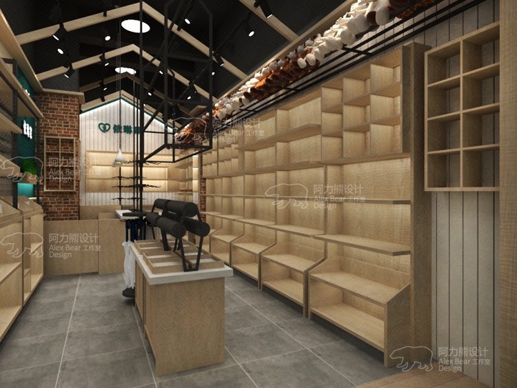 海外代购店 O2O实体店港货店商铺装修精品店