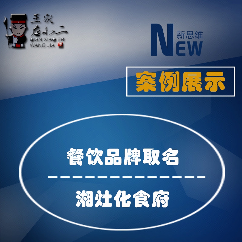 王家店小二&取名logo包裝vi畫冊
