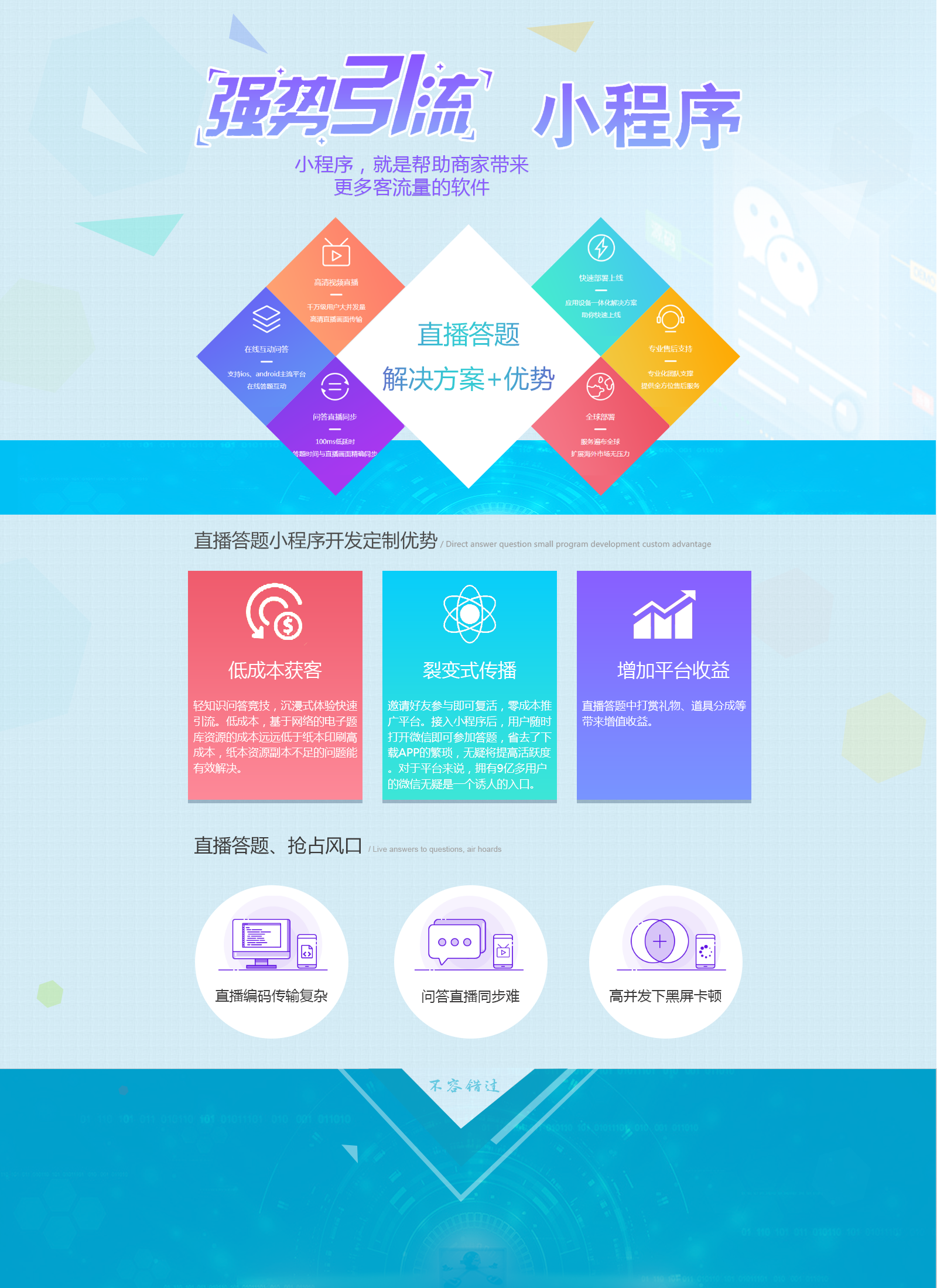 定制冲顶大会\/直播\/答题\/闯关\/app定制开发\/