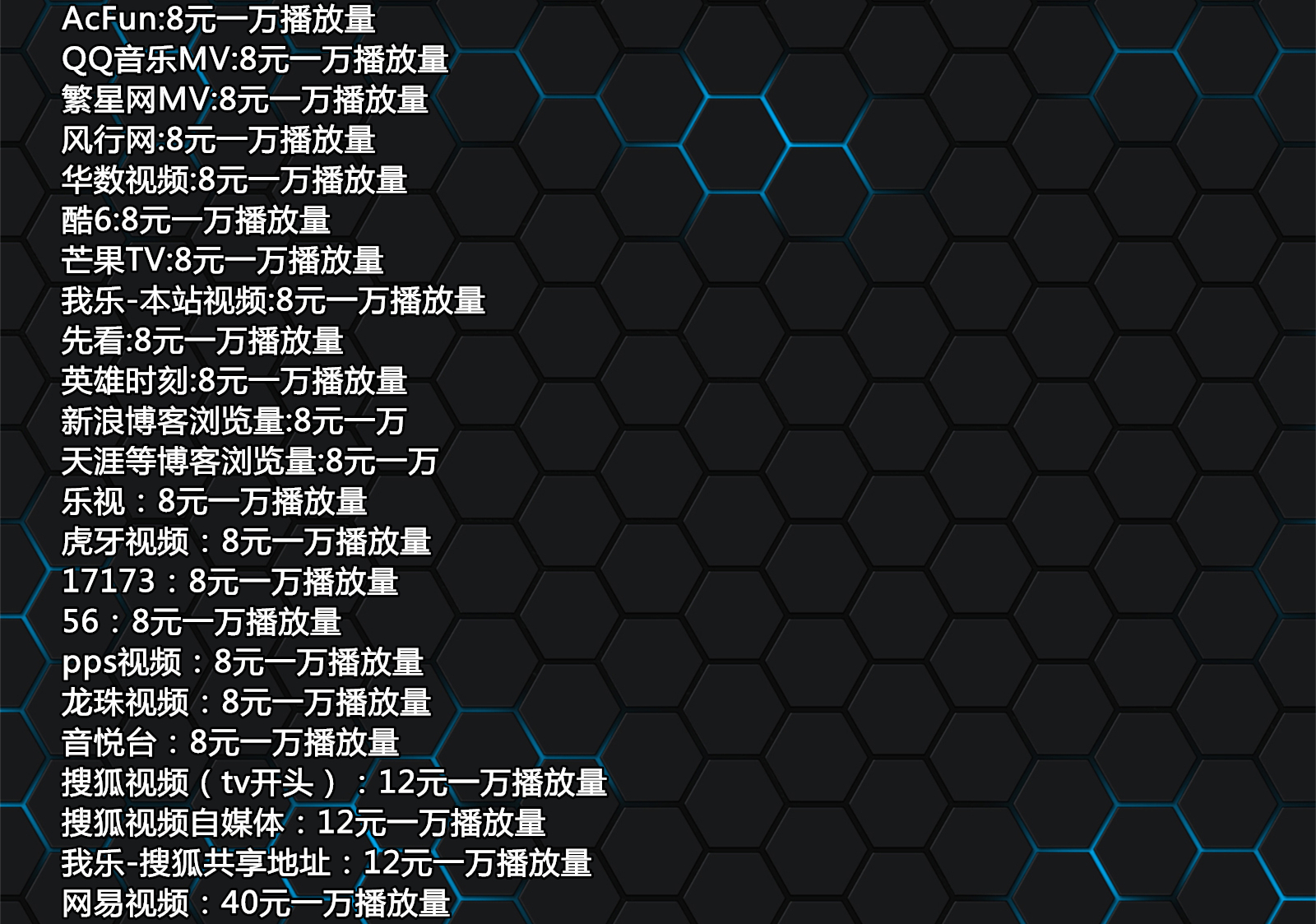 【视频推广】优酷土豆爱奇艺视频上传首页评论