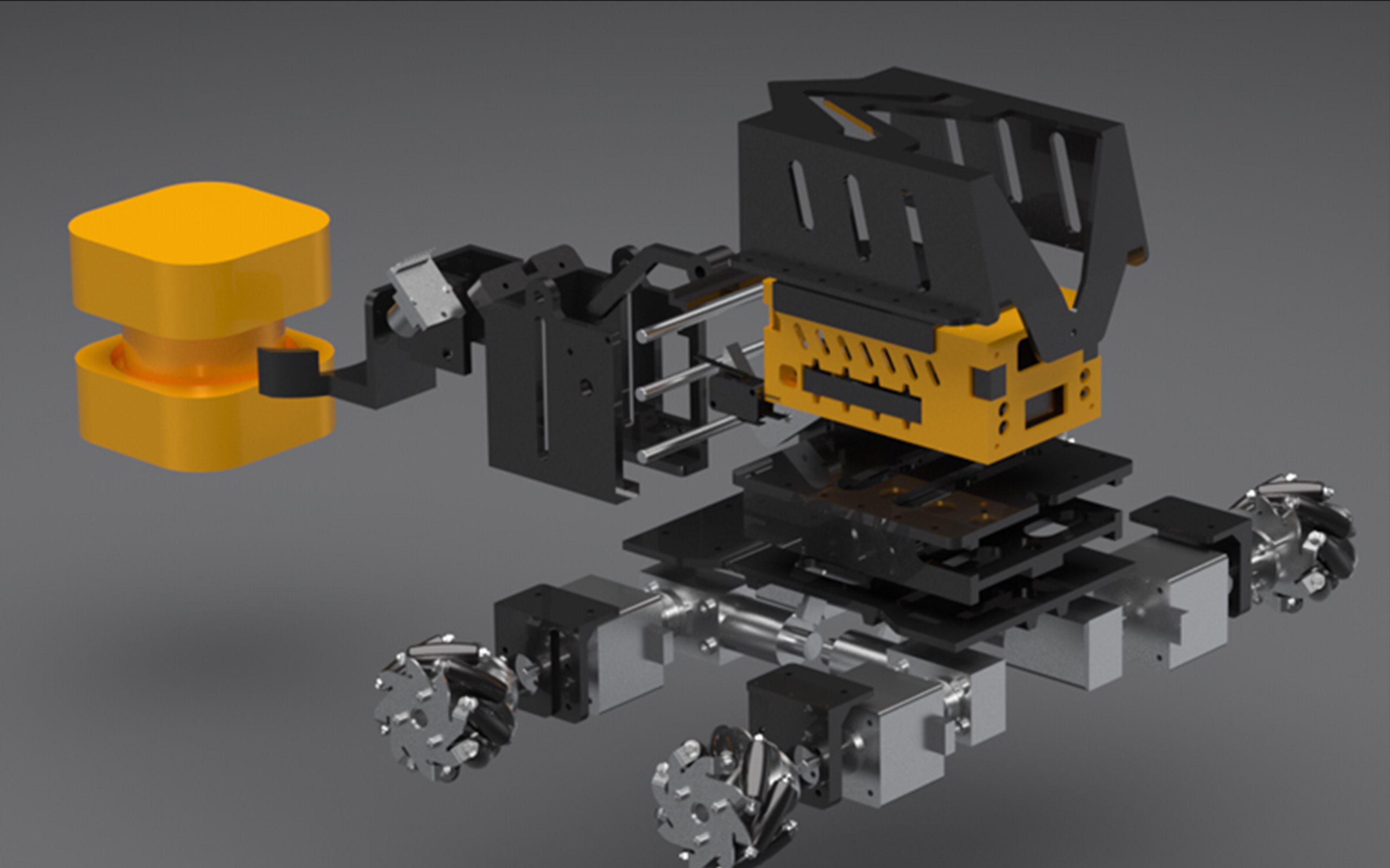 【智能货运机器人】产品外观结构设计工业设计机器人设计建模