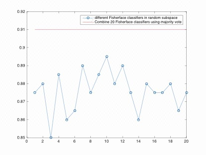 基于RLDA和NLDA的人脸识别算法的Matlab仿