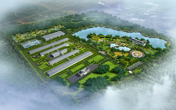 农业规划生态园农家乐商场停车场交通道路规划