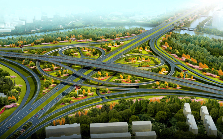 农业规划生态园农家乐商场停车场交通道路规划