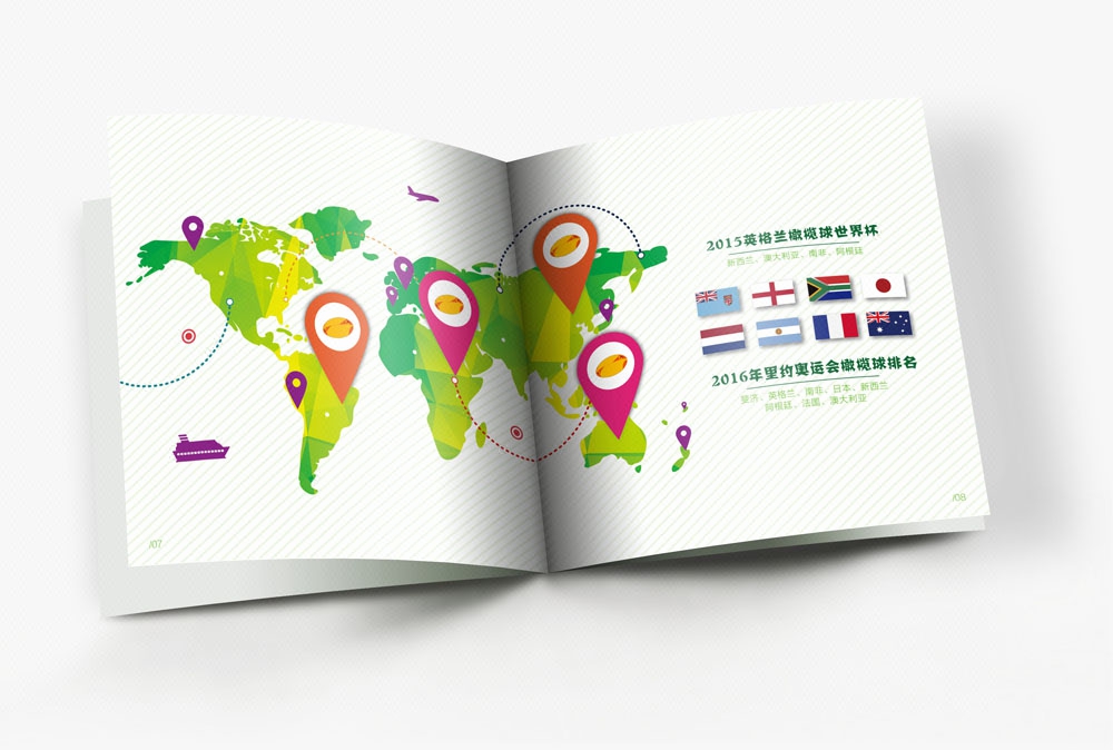 足球培训画册设计 学生招生体育特长教育学校