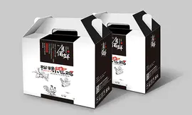 北京 唐佰鲜系列产品包装设计 纸盒标签袋装手提袋飞机盒