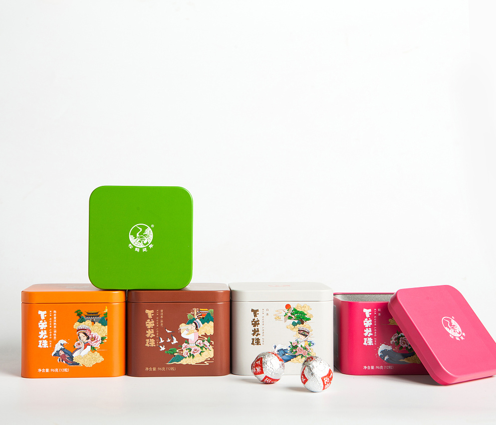 标签设计包装设计瓶贴标签腰封食品包装袋包装盒礼盒插画包装设计