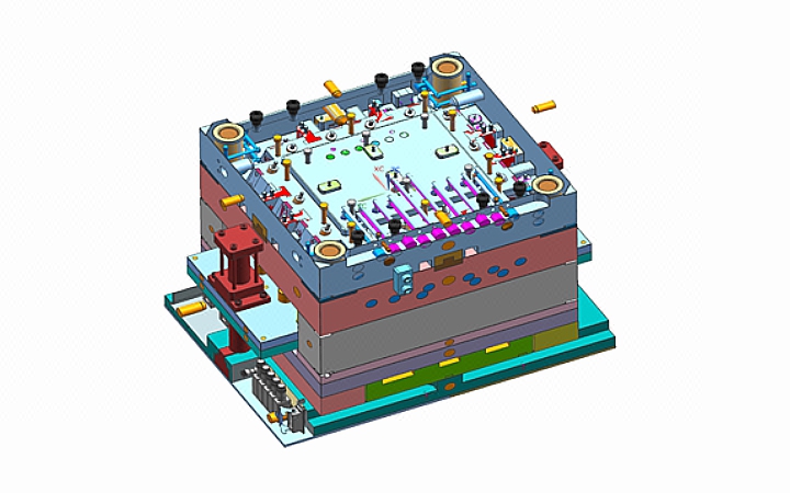 注塑模模具設計模流<hl>分析</hl> UG全3D建模出2D<hl>工程</hl>圖