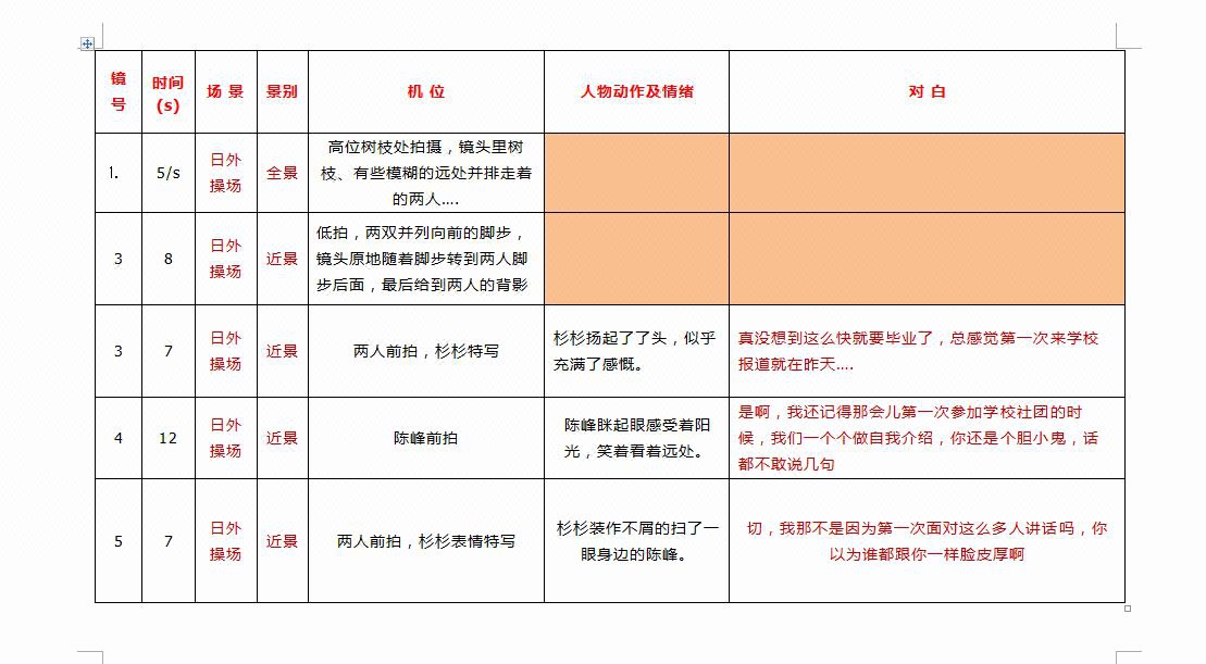 【全球风】剧本、脚本、分镜、微电影脚本剧本