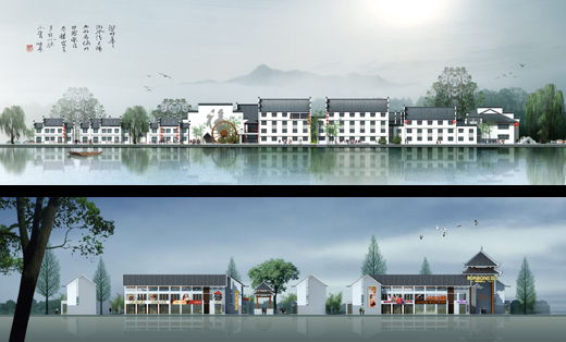 總平圖填色 建筑立面 戶型填色 PS處理  渲染后期