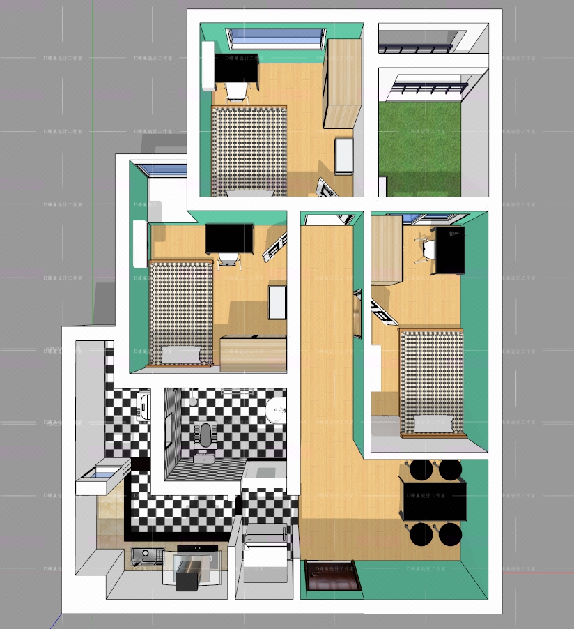 D蜂巢設計工作室