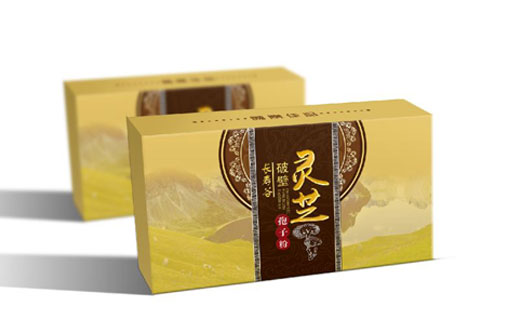 包装案例灵芝产品包装（保健品包装）金墨品牌设计