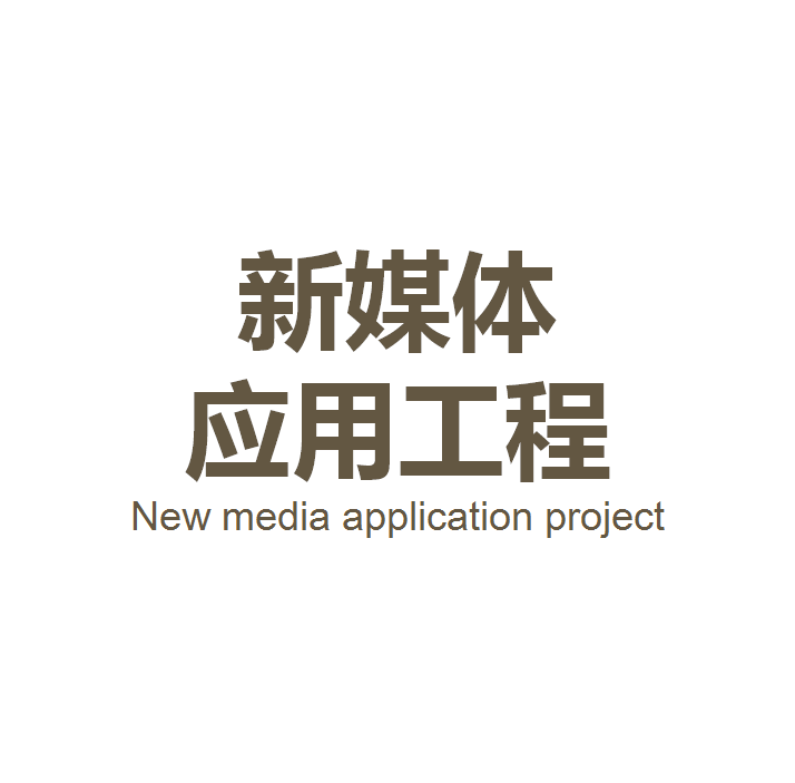 <hl>新媒体</hl>应用工程 <hl>网站</hl>建站 开发维护