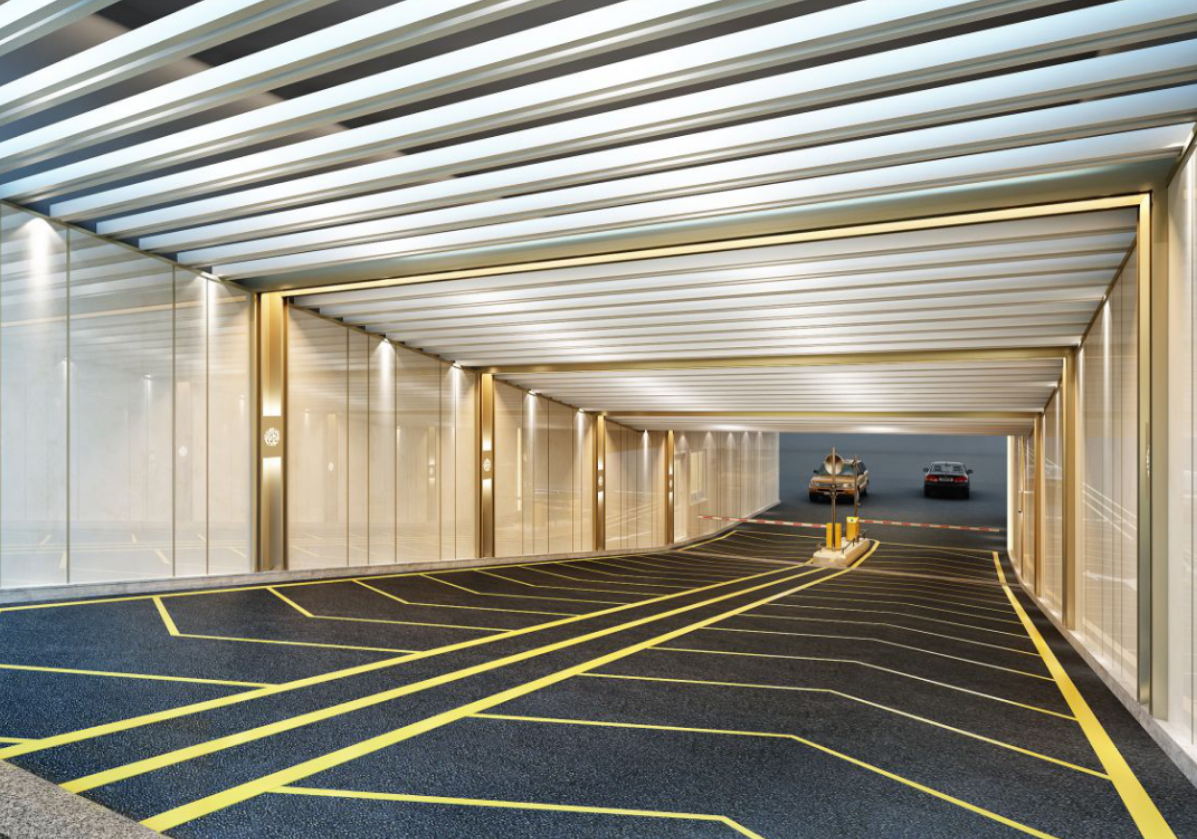停车场设计 地下室停车场 露天停车场效果图设计 停车场规划