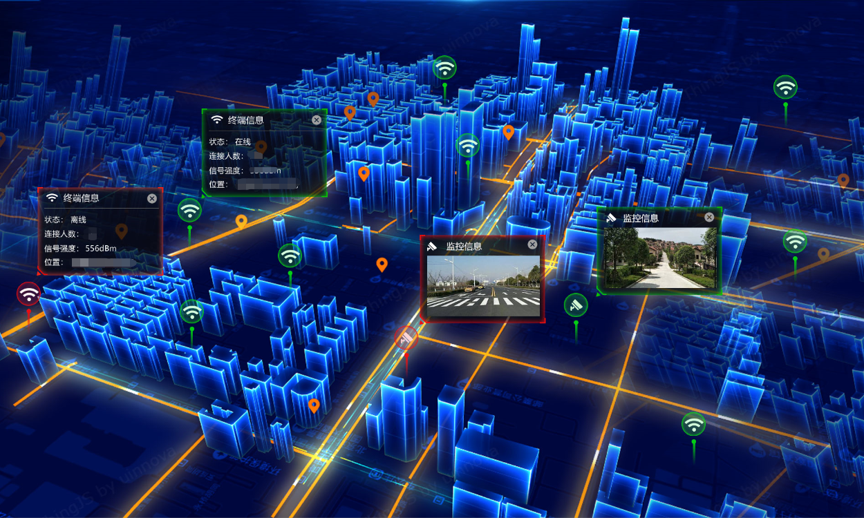 智慧城市字孪生三维地图bim开发
