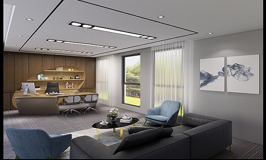 蒙坤食品公司办公室设计