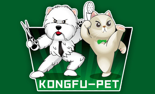 【狮动】功夫宠物卡通形象策划设计