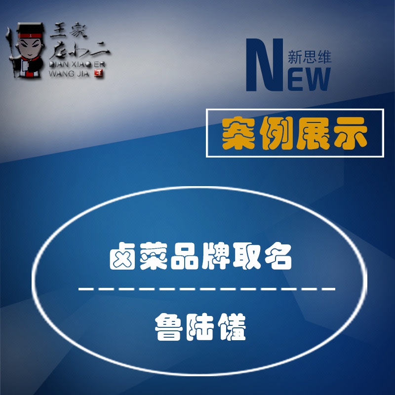 王家店小二&取名logo包裝vi畫冊