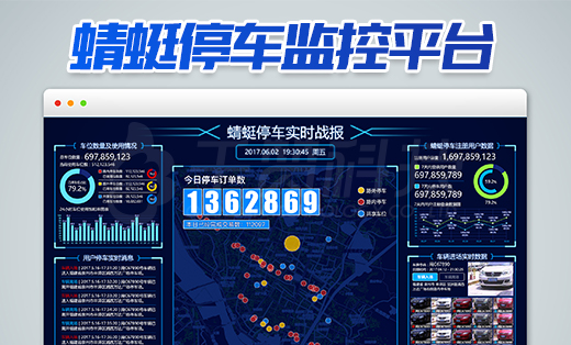 仿真展馆3D建模指挥检测数据可视化大屏设计效果图渲染北京