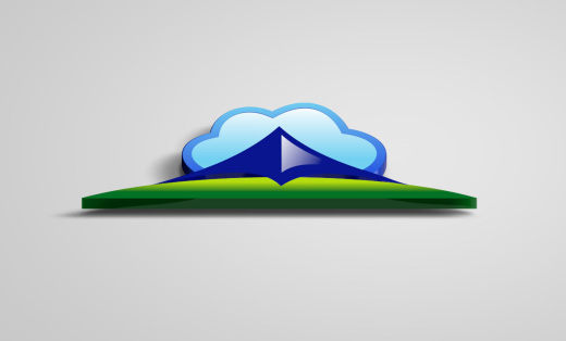 碧玉营地生态农业LOGO设计旅游商标标志设计