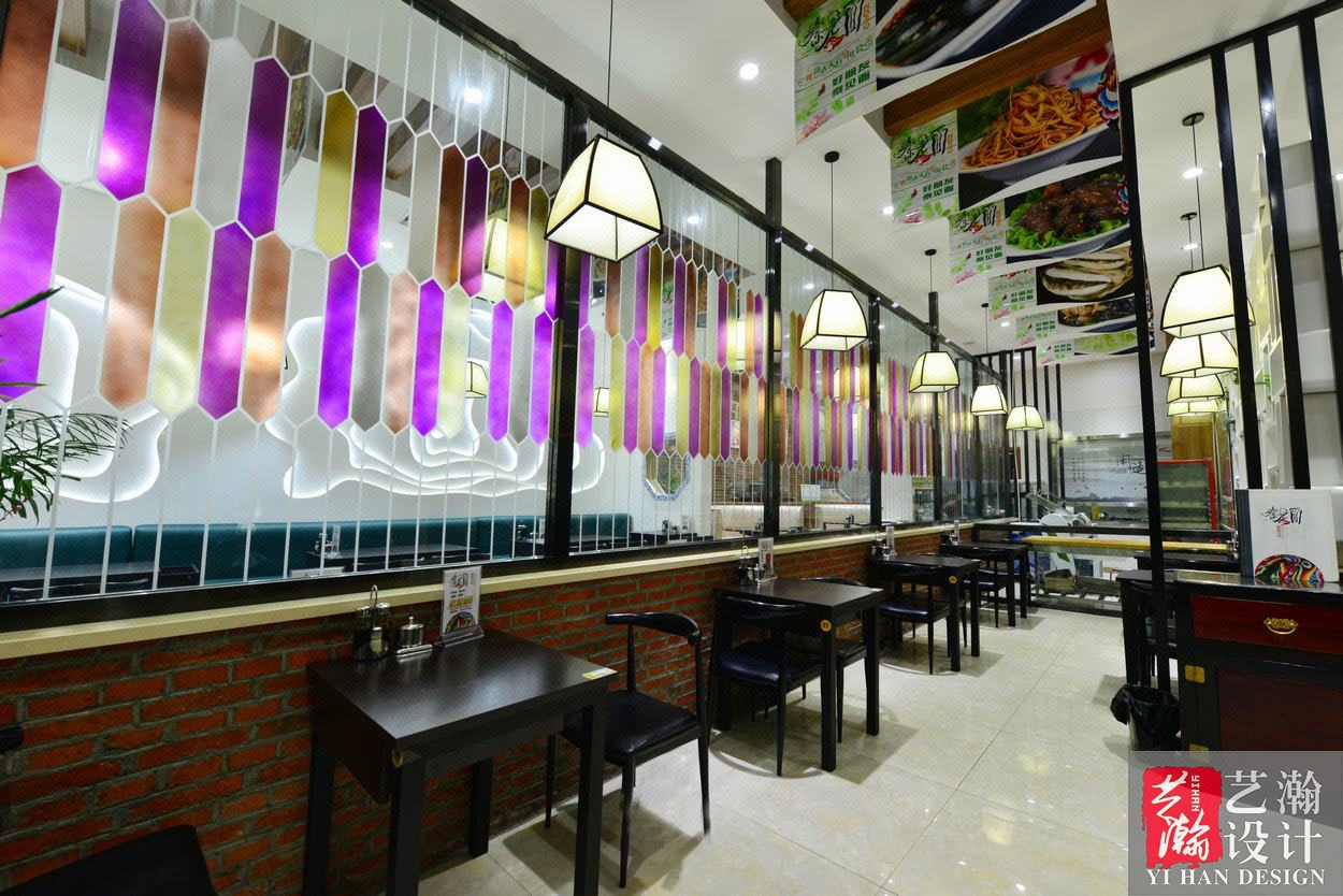 20平方餐饮店铺装修图,20平小吃店简单装修 店铺装修效果图室内装修设计餐饮店铺效果图设计门头效果图设计