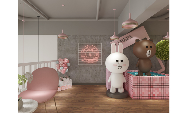 泡面小食堂网红餐饮店铺设计