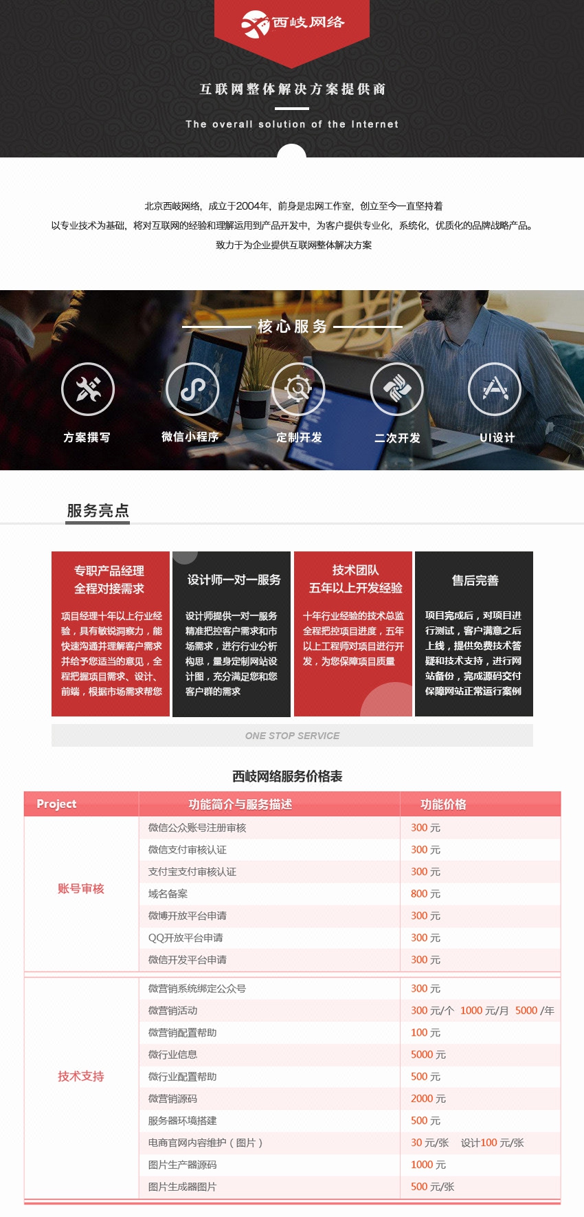 域名备案|迁移|微信公众号申请审核|三方接口申
