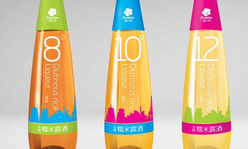 映山红-瓶贴总监设计