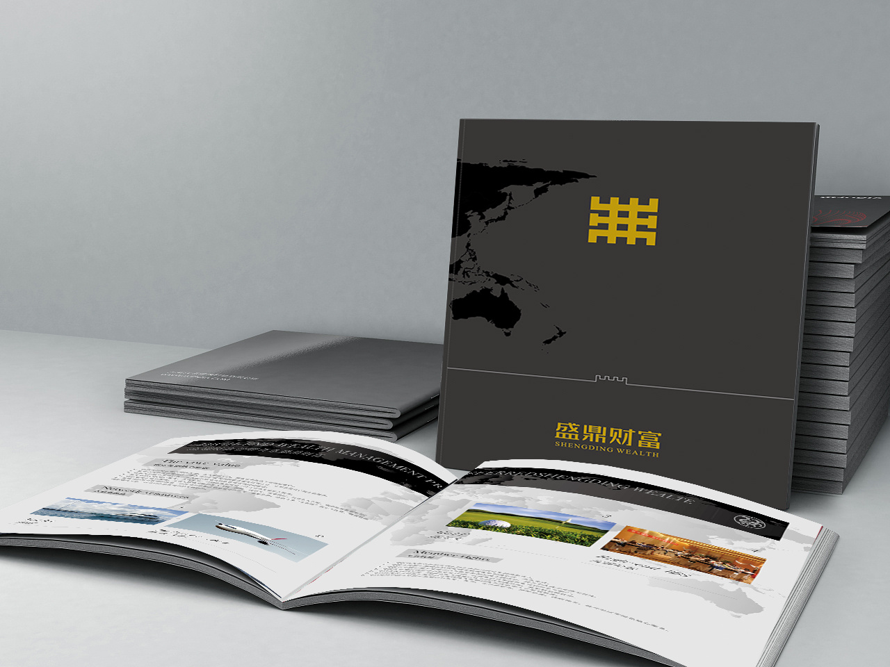 宣传画册宣传品传单折页设计宣传单设计易拉宝展架海报设计