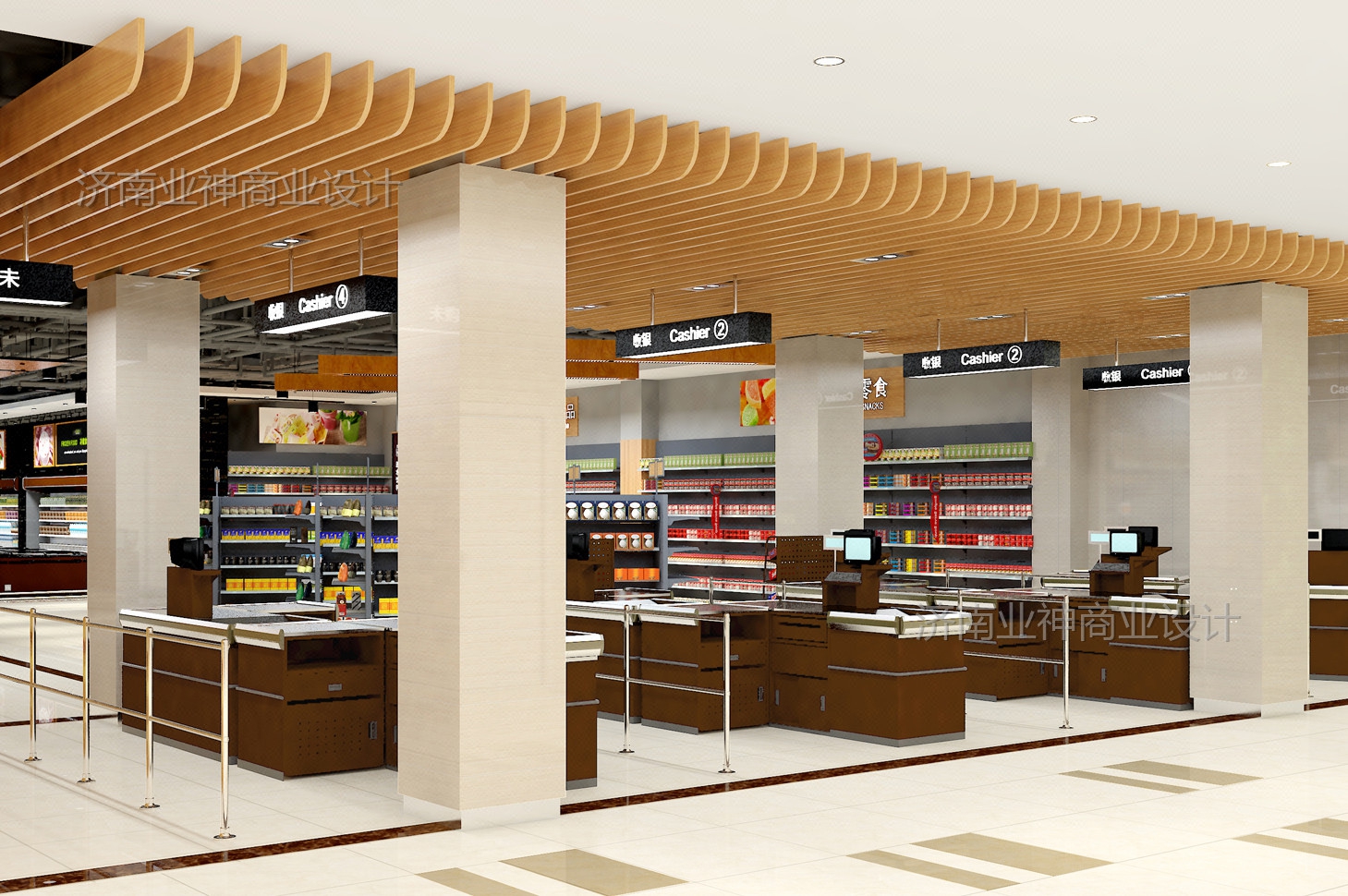 1000㎡生鲜超市设计