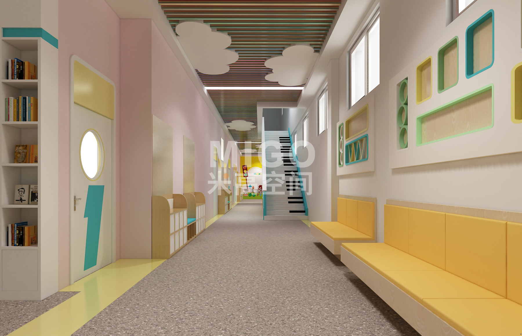 【米高空间】幼儿园早教培训教育亲子游乐园室