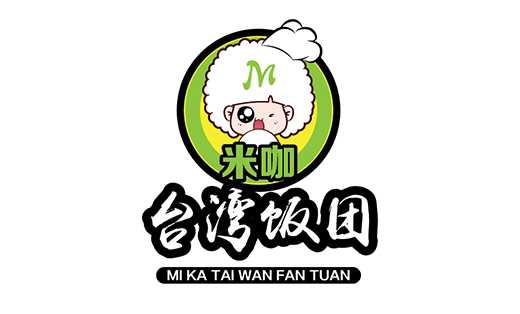 台湾饭团si设计  全案设计,包括logo及店铺装修.