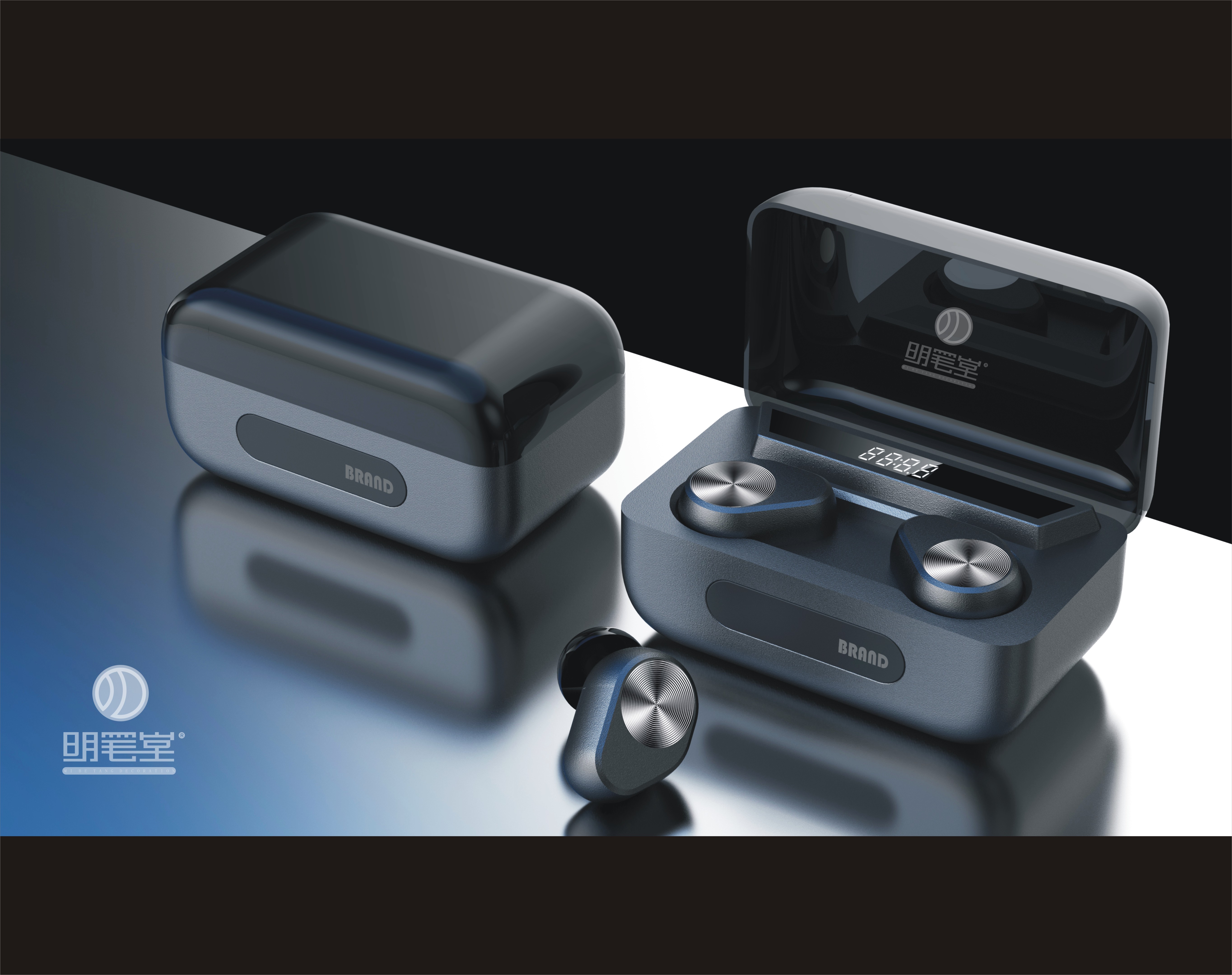 电动牙刷电子器烟外观电子产品小家电tws蓝牙耳机产品设计外观