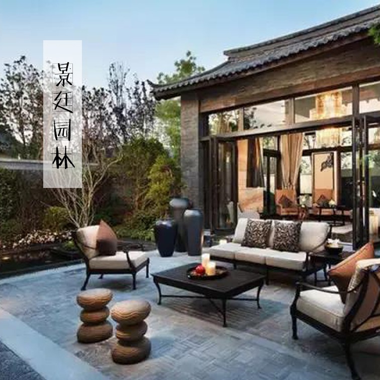 別墅花園屋頂花園景觀工程設(shè)計(jì)園林設(shè)計(jì)CAD效果圖