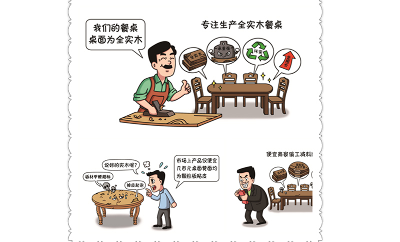 木材公司-宣传漫画