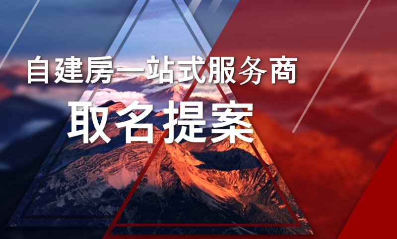 資深版-品牌取名5個中文方案1500元