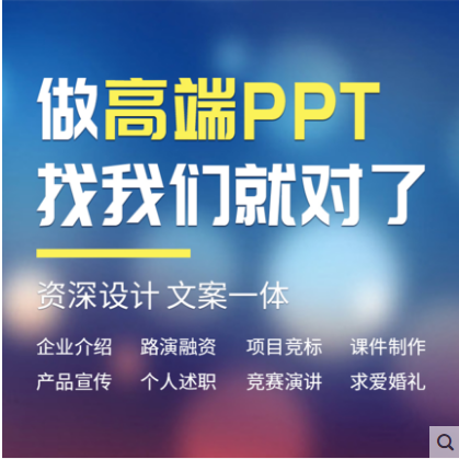 商业路演课件项目汇报动态PPT幻灯片模板设计制作定制美化代做