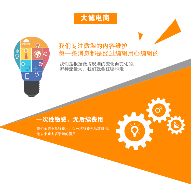 微淘代运营 手淘宝微淘代发文章代编辑内容淘