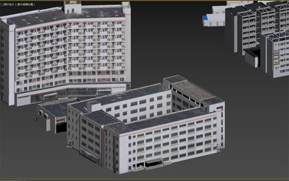 <hl>3</hl><hl>dsmax</hl>建模，数字城市建模，建筑和场地模型
