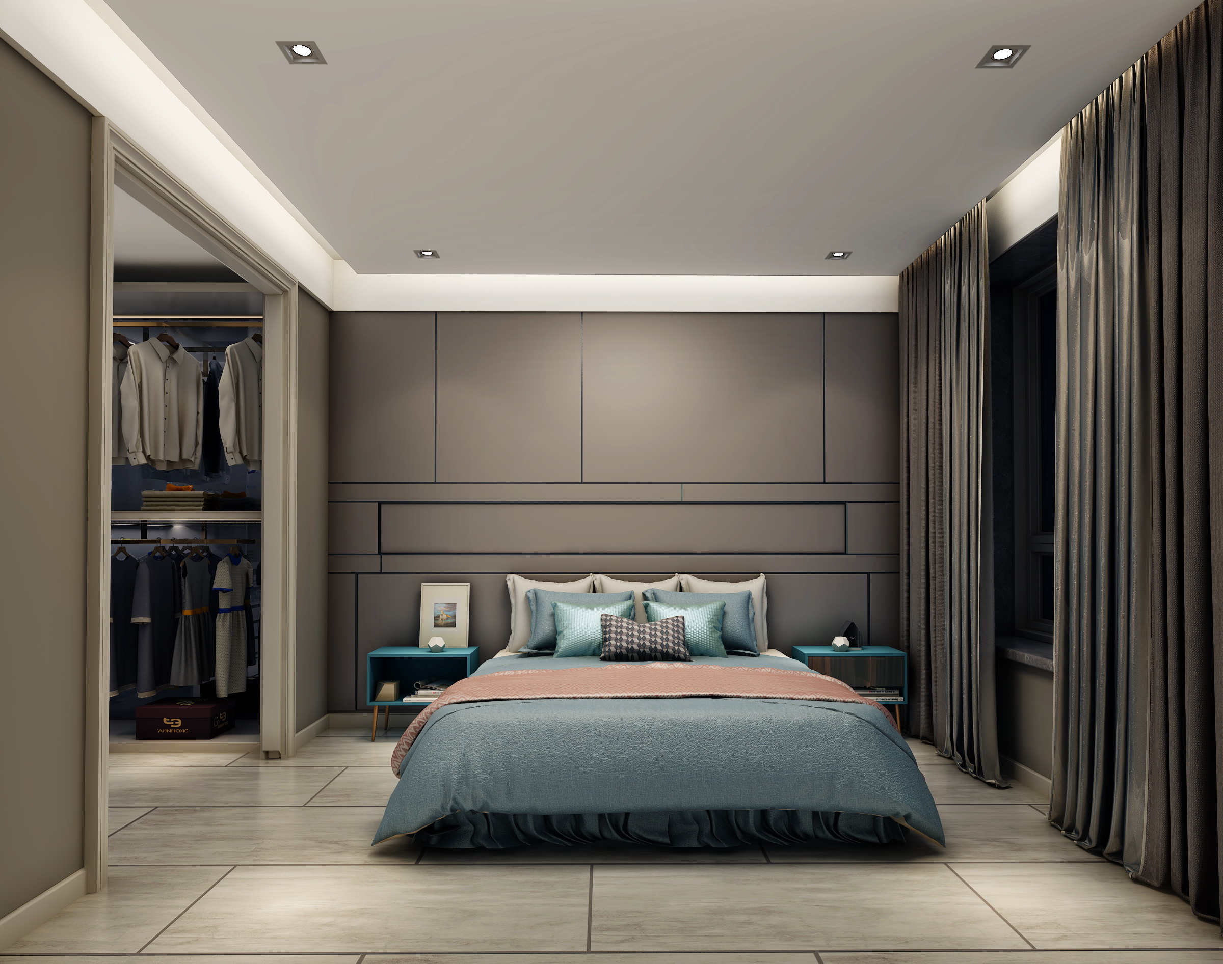 样板间装修设计公寓效果图设计户型图设计自建房室内装修施工图