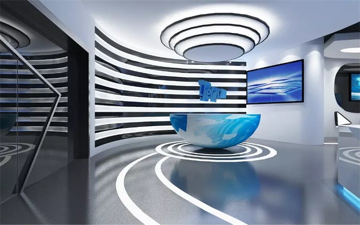 高端展厅设计展览博物企业展厅设计效果图设计